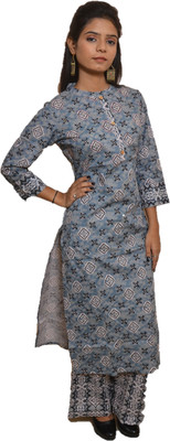STYLEOCEAN Women Kurti Palazzo Set