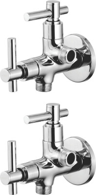 DRIZZLE Angle Cock 2 in 1 Tarim Brass - Set of 2 Faucet Set