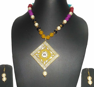 Molika Alloy Multicolor Jewellery Set(Pack of 1)