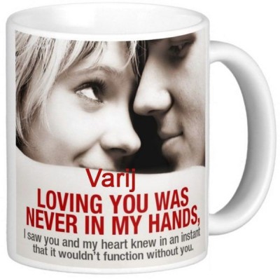 Exocticaa Varij I Love You Romantic Quotes 69 Ceramic Coffee Mug(325 ml)