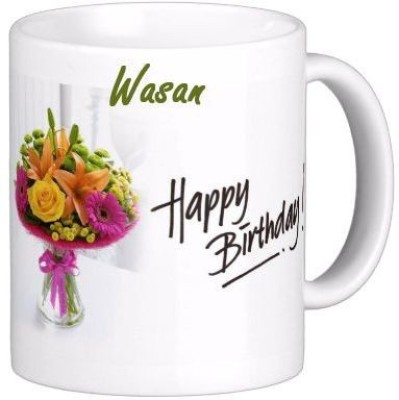 Exocticaa Wasan Happy Birthday Quotes 70 Ceramic Coffee Mug(325 ml)