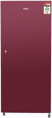 Haier 195 L Direct Cool Single Door 4 Star (2019) Refrigerator  (Burgandy Red, HRD-1954CSR-E)