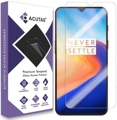 ACUTAS Tempered Glass Guard for OnePlus 6T, OnePlus 7(Pack of 1)