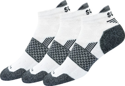 SOXCO Men Printed Ankle Length(Pack of 3)