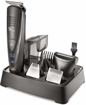 Syska HT4000k Runtime: 60 min Grooming Kit for Men(Black)