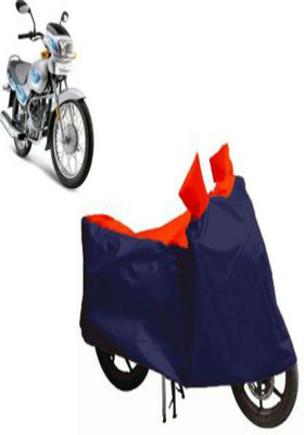 HMS Two Wheeler Cover for TVS(Victor GLX, Red, Blue)