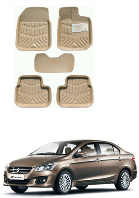 AYW Plastic 3D Mat For  Maruti Suzuki Ciaz(Beige)