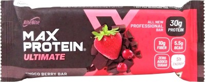 RiteBite Max Protein Ultimate Choco Berry Bar Pouch(100 g)