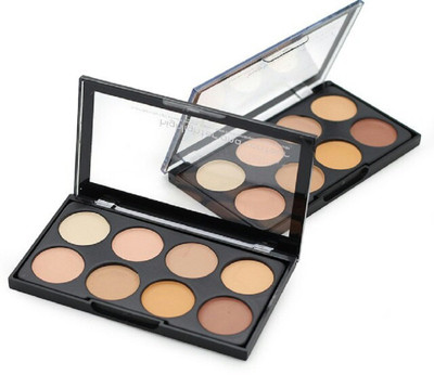 Uchiha Highlighter and Contour 8 Shades Concealer Palette Highlighter(Multi)