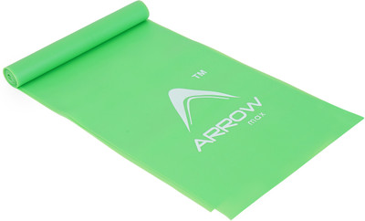 ArrowMax THERABAND/RESISTANCE BAND FOR WORKOUT AND TRAINING(LIGHT) Fitness Band(Green, Pack of 1)