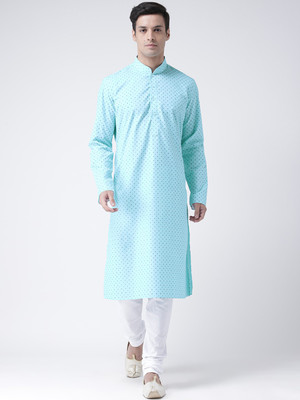 DEYANN Men Kurta Churidar Set
