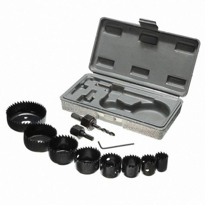 Inditrust Wood Hole Saw Set 11 11 In 1 Metal Alloys Wood Hole Saw Set Rotary Bit Set(11 Bits)