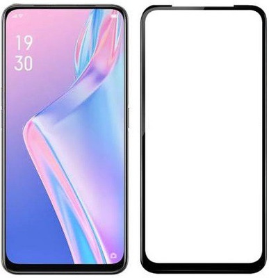 Caseline Edge To Edge Tempered Glass for OPPO F11 Pro, OPPO K3, Realme X(Pack of 1)