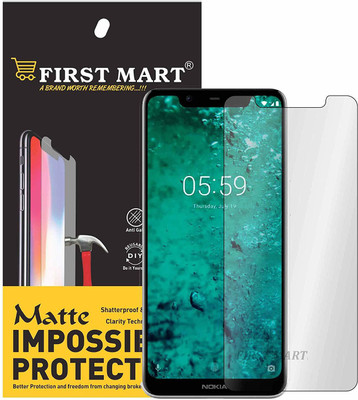 FIRST MART Impossible Screen Guard for Nokia 5.1 Plus, Nokia X5(Pack of 1)