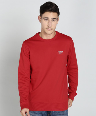 NUMERO UNO Full Sleeve Solid Men Sweatshirt