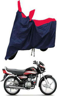 HMS Two Wheeler Cover for Hero(HF, Red, Blue)