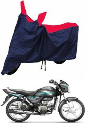 HMS Two Wheeler Cover for Hero(Splendor Pro, Red, Blue)