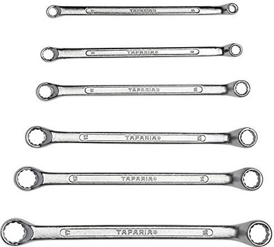 TAPARIA 1806 6-Pieces Ring Spanner Set Double Sided Star Box Wrench(Pack of 1)