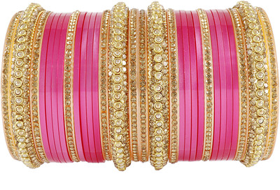 Zulka Get Your Traditions Plastic Bangle Set(Pack of 30)