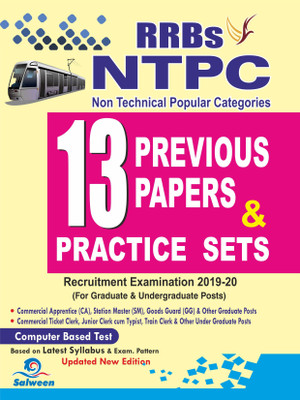 rrbs ntpc 13 previous papers and practice sets(English, Paperback, salween editors)