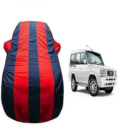 Frap Car Cover For Tata Sumo (With Mirror Pockets)(Red, Blue)