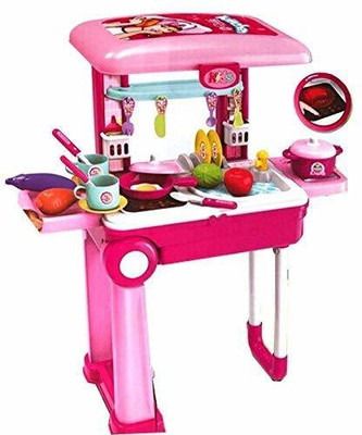 TULLY Little Chef 2 in 1 Kitchen Play Set,