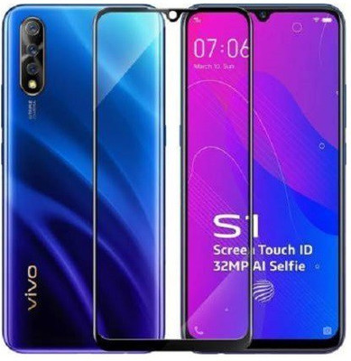 Caseline Edge To Edge Tempered Glass for VIVO S1(Pack of 1)