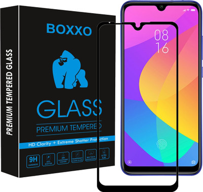 Boxxo Edge To Edge Tempered Glass for Mi A3(Pack of 1)