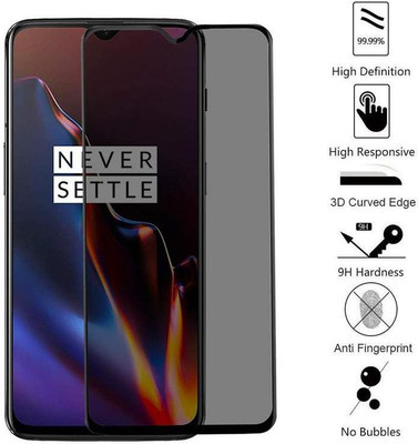SmartLike Tempered Glass Guard for OnePlus 6T(Pack of 1)