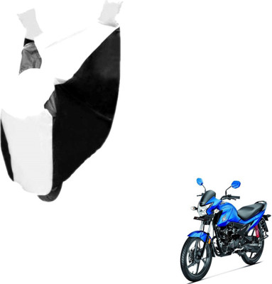 Auto Hub Two Wheeler Cover for Honda(Livo, Black, White)
