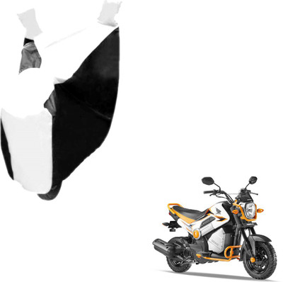 NIKS Two Wheeler Cover for Honda(Black, White)