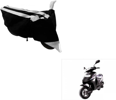 NIKS Two Wheeler Cover for Mahindra(Kine, Black, Silver)