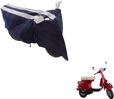 NIKS Two Wheeler Cover for LML(Star Euro, Black, Silver)