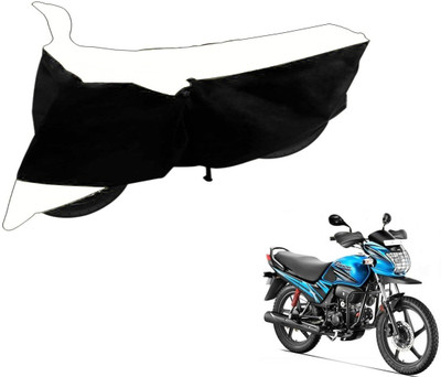 Flipkart SmartBuy Two Wheeler Cover for Hero(Passion Pro, Black, White)
