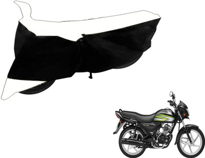 Flipkart SmartBuy Two Wheeler Cover for Honda(CD 110 Dream, Black, White)