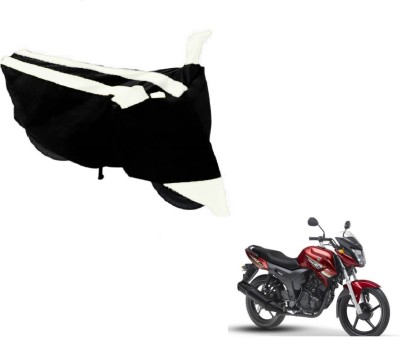 Flipkart SmartBuy Two Wheeler Cover for Yamaha(SZ X, Black, White)