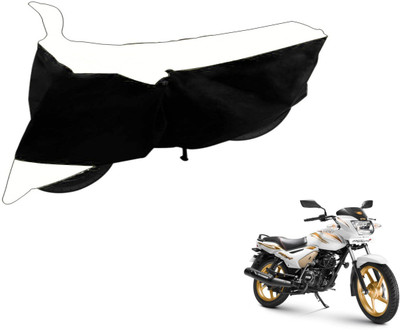 Flipkart SmartBuy Two Wheeler Cover for TVS(Star City, Black, White)