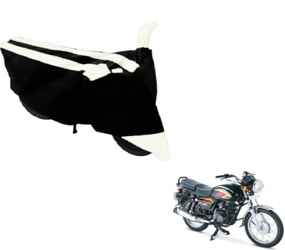 MOCKHE Two Wheeler Cover for TVS(Max 4R, Black, White)