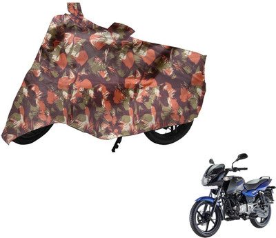 Auto Hub Two Wheeler Cover for Bajaj(Pulsar 150 DTS-i, Multicolor)