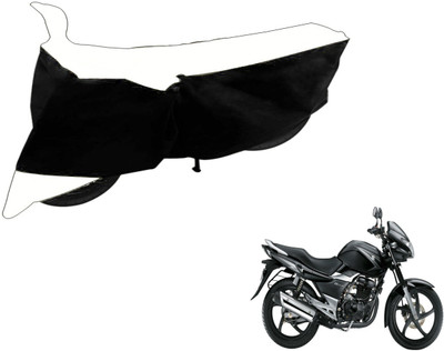 Flipkart SmartBuy Two Wheeler Cover for Suzuki(GS, Black, White)