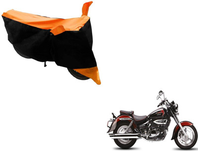 MOCKHE Two Wheeler Cover for Hyosung(Aquila 250, Black, Orange)