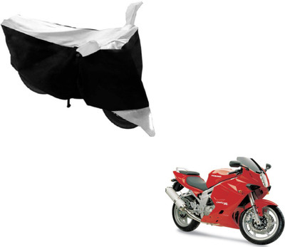 MOCKHE Two Wheeler Cover for Hyosung(GT650R, Black, White)