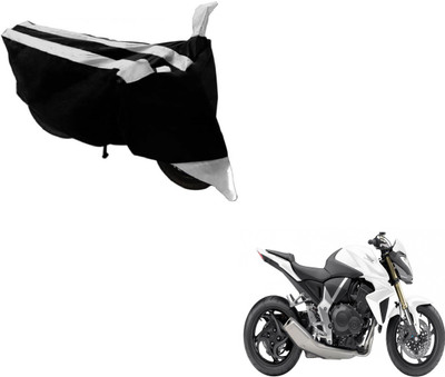 Flipkart SmartBuy Two Wheeler Cover for Honda(CB 1000R, Black, Silver)