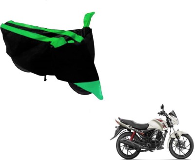 Flipkart SmartBuy Two Wheeler Cover for Suzuki(Sling Shot Plus, Black, Green)