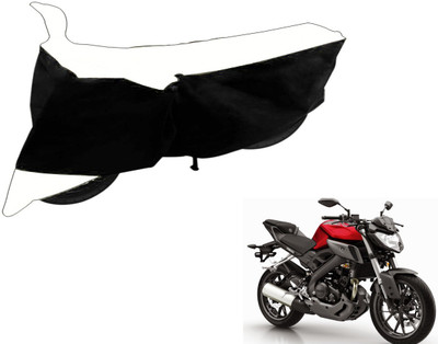 Flipkart SmartBuy Two Wheeler Cover for Suzuki(Gixxer, Black, White)