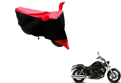 Flipkart SmartBuy Two Wheeler Cover for Hyosung(Aquila Pro 650, Black, Red)