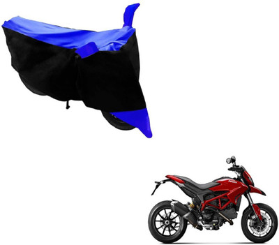MOCKHE Two Wheeler Cover for Ducati(Hypermotard, Black, Blue)