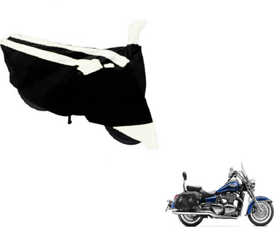 NIKS Two Wheeler Cover for Triumph(Black, White)