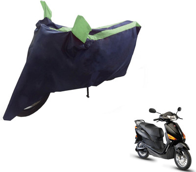 NIKS Two Wheeler Cover for Hero(Electric Optima, Black, Green)