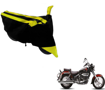 MOCKHE Two Wheeler Cover for Hyosung(Aquila 250, Black, Yellow)